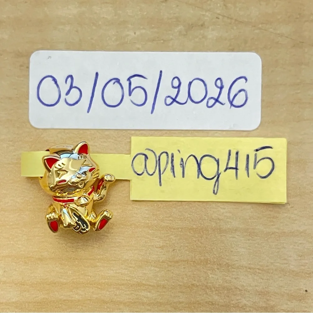 Pandora Shine Fortune Lucky cat charm - Picture 14 of 15